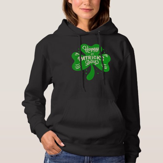 Sint Patrick's Day Happy Irish Shenanigans Coordi Hoodie (Voorkant)