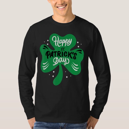 Sint Patrick's Day Happy Irish Shenanigans Coordin T-shirt (Voorkant)
