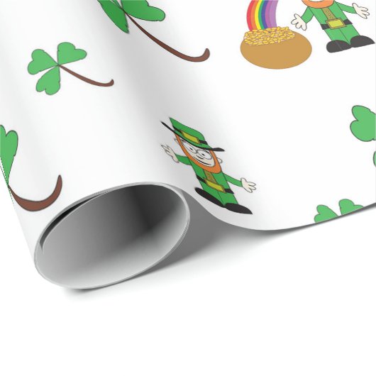 Sint-Patrick's Day inpakpapier (Rol Hoek)