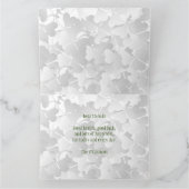 Sint Patrick's Day Irish flag clovers photolijst Kaart (Binnen)