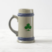 Sint Patrick's Day Irish Green Clover Shamrock Bierpul (Links)