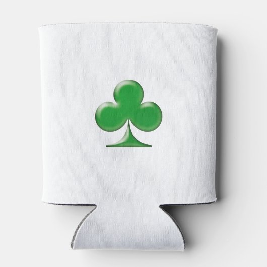Sint Patrick's Day Irish Green Clover Shamrock Blikjeskoeler (Achterkant)