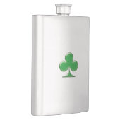 Sint Patrick's Day Irish Green Clover Shamrock Flacon (Rechts)