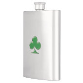 Sint Patrick's Day Irish Green Clover Shamrock Flacon (Links)