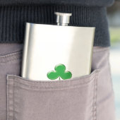 Sint Patrick's Day Irish Green Clover Shamrock Flacon (Voorbeeld)