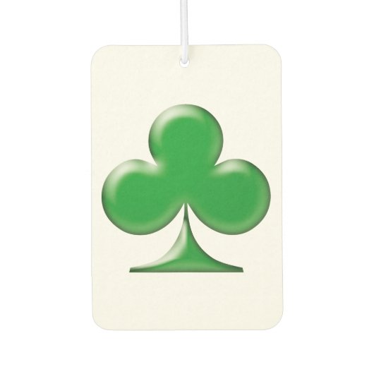 Sint Patrick's Day Irish Green Clover Shamrock Luchtverfrisser (Voorkant)
