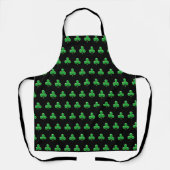 Sint Patrick's Day Irish Green Clover Shamrock Schort (Voorkant)