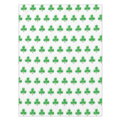 Sint Patrick's Day Irish Green Clover Shamrock Tafelkleed (Voorkant)