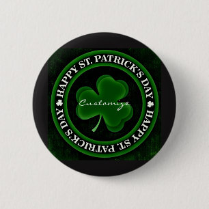 Sint Patrick's Day Irish Pride Ronde Button 5,7 Cm