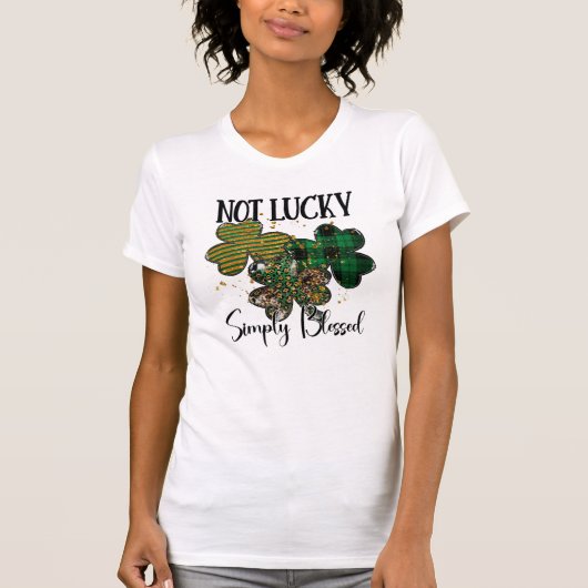Sint-Patrick's Day is niet zo Lucky dat hij gewoon T-shirt (Voorkant)