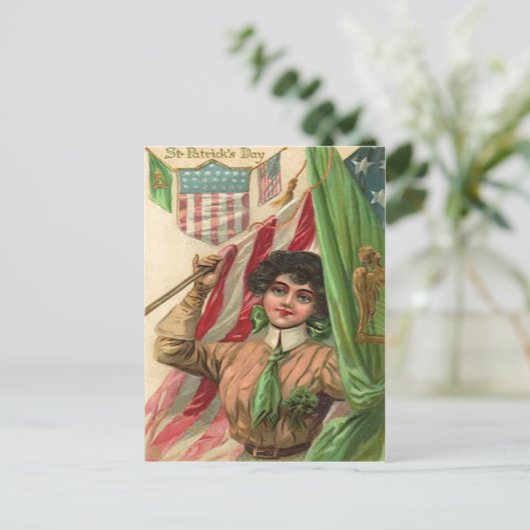  Sint Patrick's Day Kaart (Staand voorkant)