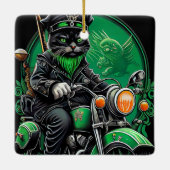 Sint Patrick's Day Keramisch Ornament (Achterkant)