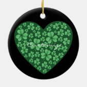 Sint Patrick's Day Keramisch Ornament (Achterkant)