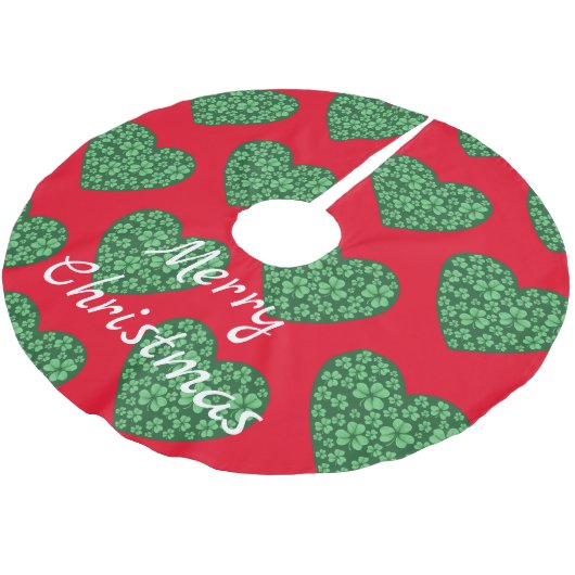 Sint Patrick's Day Kerstboom Rok (Gekanteld)