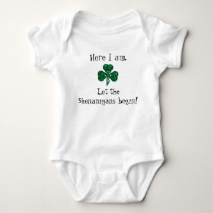 Sint Patrick's Day Laat de Sjenanigans beginnen! Romper