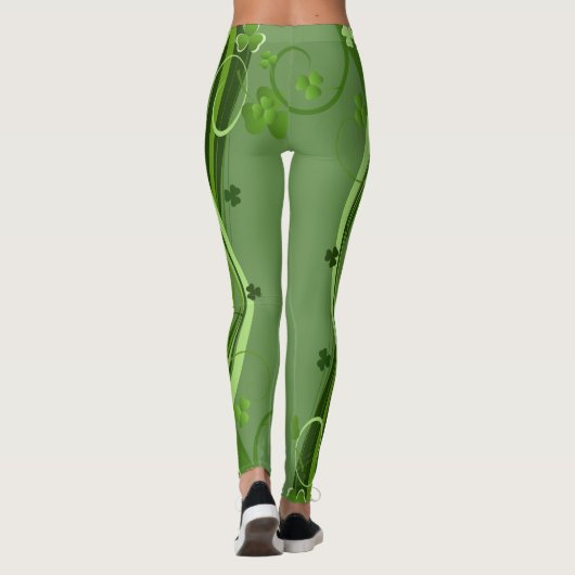 Sint Patrick's Day Leggings Saint Patrick Pants (Achterkant)