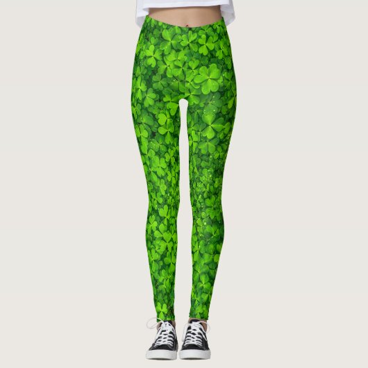 Sint Patrick's Day Leggings Saint Patrick Pants (Voorkant)