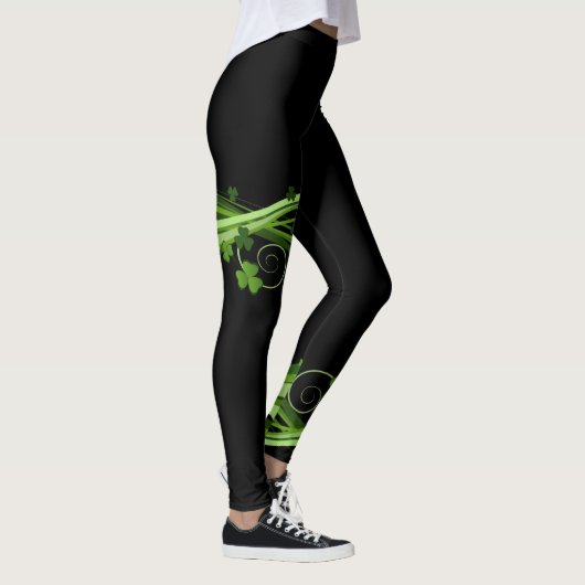 Sint Patrick's Day Leggings Saint Patrick Pants (Rechts)