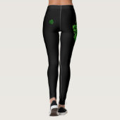 Sint Patrick's Day Leggings Saint Patrick Pants (Achterkant)