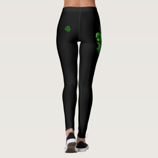 Sint Patrick's Day Leggings Saint Patrick Pants (Achterkant)