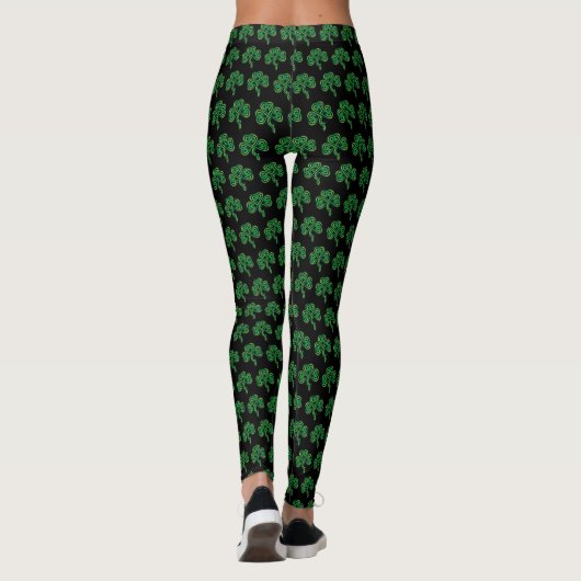 Sint Patrick's Day Leggings Saint Patrick Pants (Achterkant)