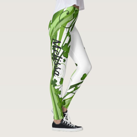 Sint Patrick's Day Leggings Saint Patrick Pants (Rechts)