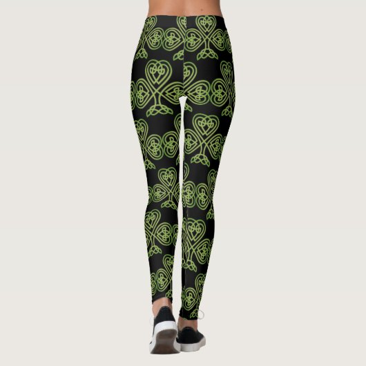 Sint Patrick's Day Leggings Saint Patrick Pants (Achterkant)