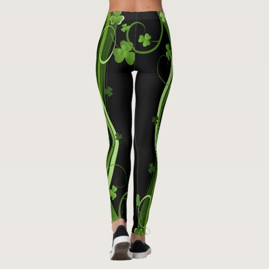 Sint Patrick's Day Leggings Saint Patrick Pants (Achterkant)