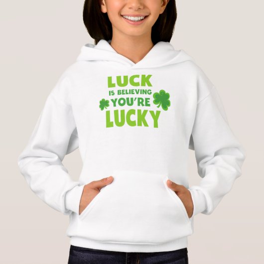 Sint Patrick's Day, Luck, geloof dat je Lucky bent (Voorkant)