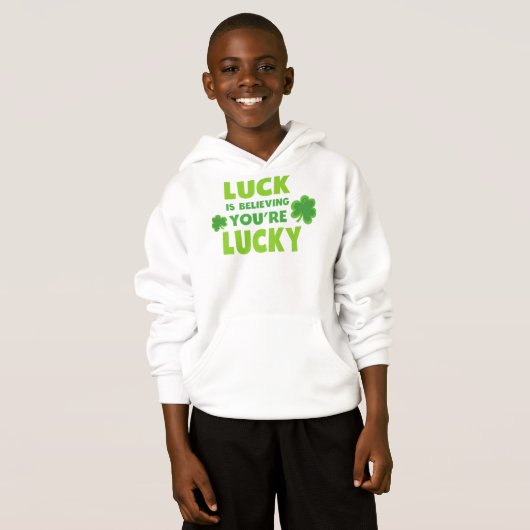 Sint Patrick's Day, Luck, geloof dat je Lucky bent (Voorkant volledig)