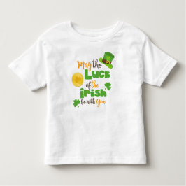 Sint Patrick's Day, Luck of the Irish, Clovers Kinder Shirts