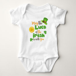 Sint Patrick's Day, Luck of the Irish, Clovers Romper