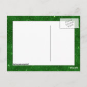 Sint-Patrick's Day Lucky Penguin met goudpot Briefkaart (Achterkant)