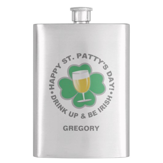 Sint-Patrick's Day, maatkolf Flacon (Voorkant)