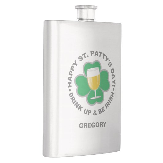 Sint-Patrick's Day, maatkolf Flacon (Rechts)