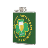 Sint-Patrick's Day, maatkolf Heupfles (Links)