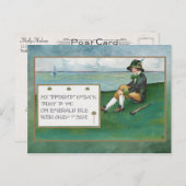 Sint Patrick's Day met Kind en Groeten Briefkaart (Voorkant / Achterkant)