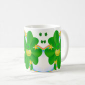 Sint Patrick's Day Mok Shamrock (Voorkant rechts)