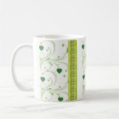 Sint Patrick's Day Mok Shamrock Floral (Links)