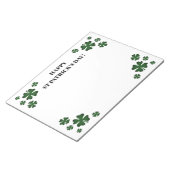 Sint Patrick's Day notitieblok (Schuin)