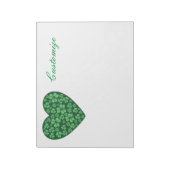 Sint Patrick's Day Notitieblok (Linkerzijde)
