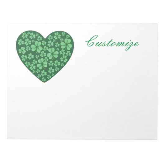 Sint Patrick's Day Notitieblok (Voorkant)