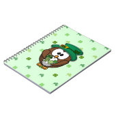 Sint Patrick's Day owl Notitieboek (Linkerzijde)
