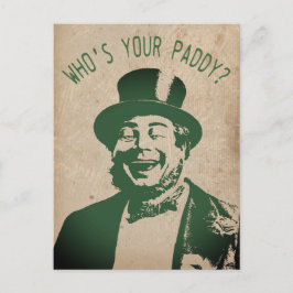 Sint Patricks Day Party  Funny Briefkaart