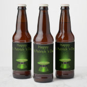 Sint-Patrick's Day Pet Coins - Etiket op bier (Flessen)