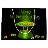 Sint-Patrick's Day Pet Groot Cadeauzakje (Achterkant)