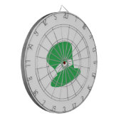 Sint-Patrick's Day Pet Metal Cage Dartboard Dartbord (Voorkant Links)