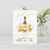 Sint-Patrick's Day Plenty of Beer Party Kaart (Staand voorkant)