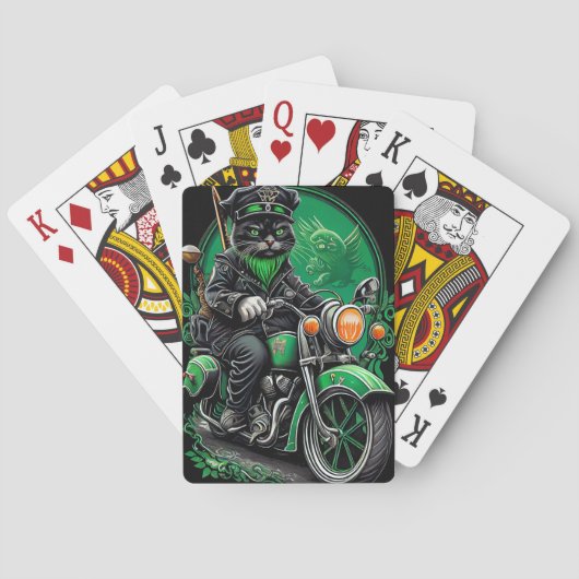 Sint Patrick's Day Pokerkaarten (Achterkant)
