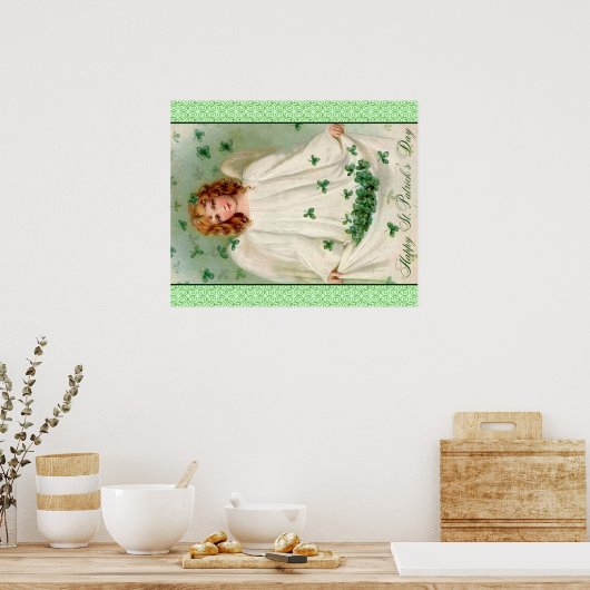  Sint Patrick's Day poster (Keuken)